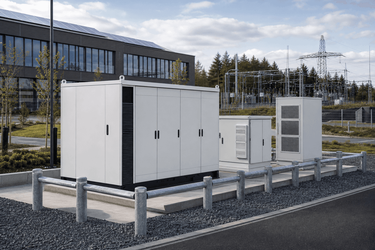 100kWh Office Backup Power LFP - Seamless 4-Hour Autonomy deployed in an international application environment