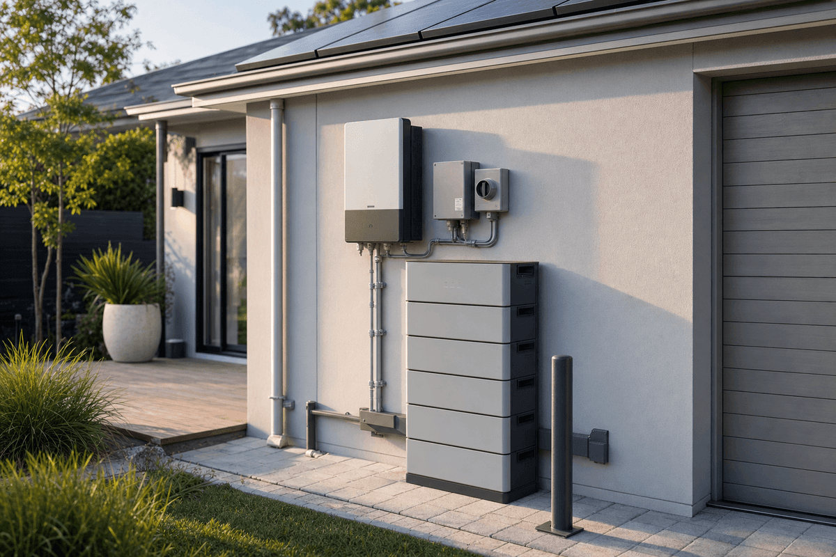 10kWh Residential Stack LFP - Wall-Mounted Energy Storage System deployed in an international application environment