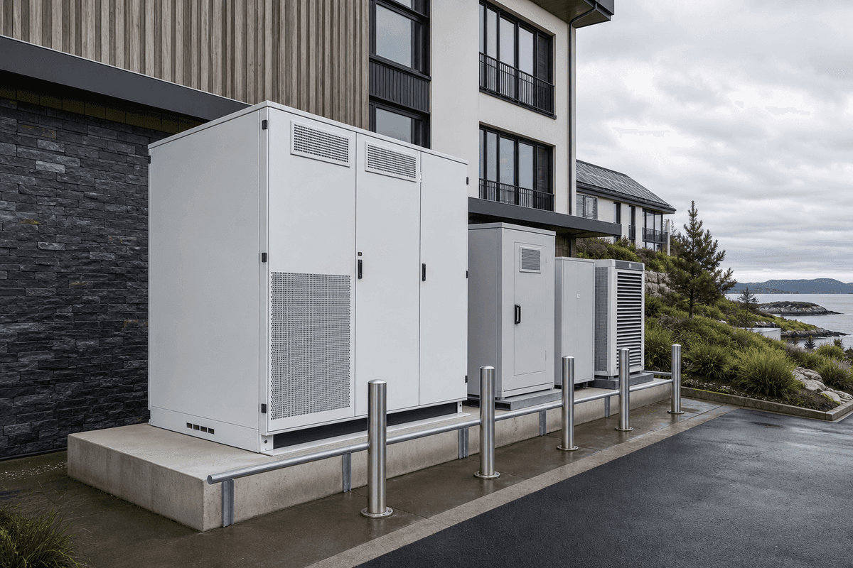 150kWh Hotel Demand Management LFP - 75kW Peak Shaving BESS deployed in an international application environment
