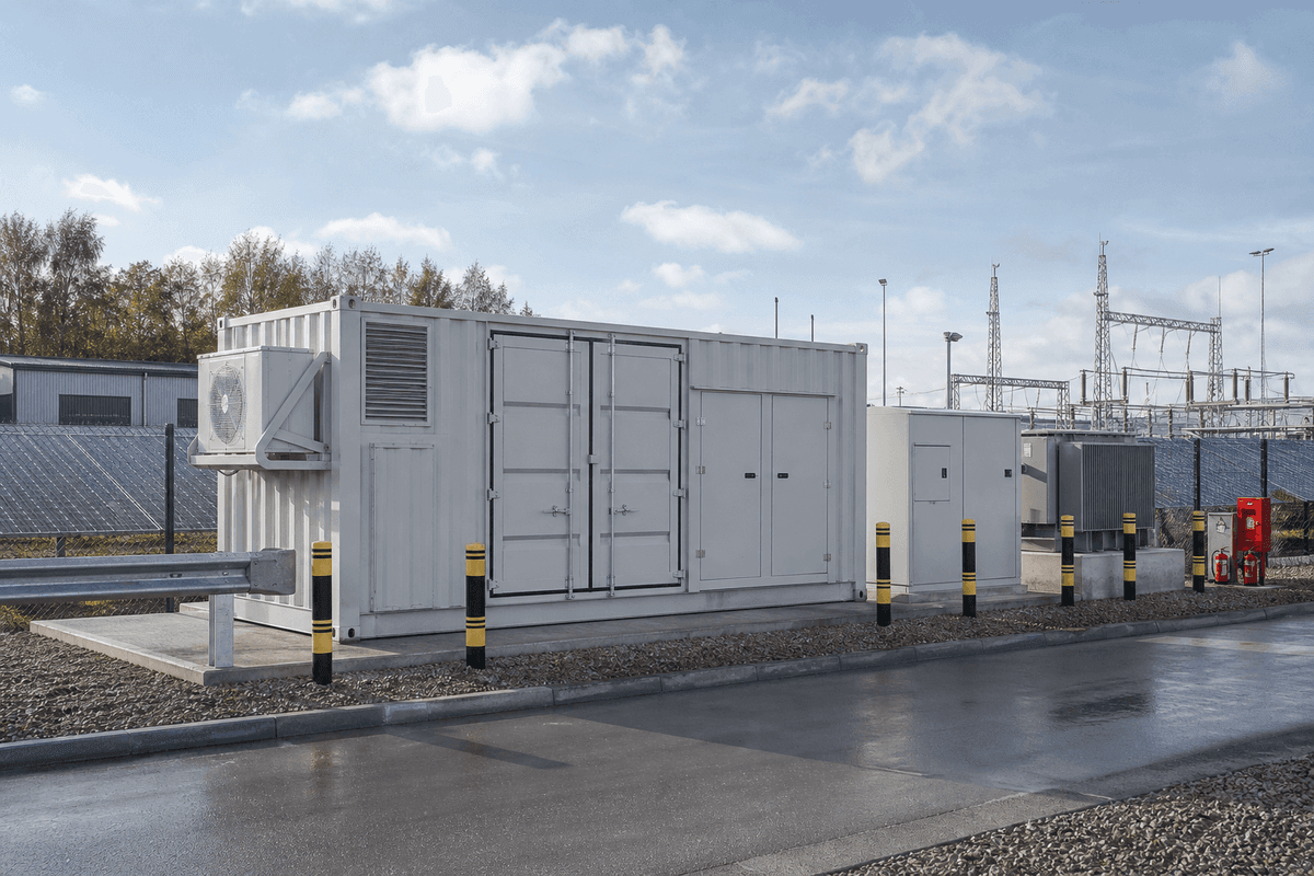 1MWh C&I Arbitrage LFP Container - High-Throughput Energy Storage deployed in an international application environment