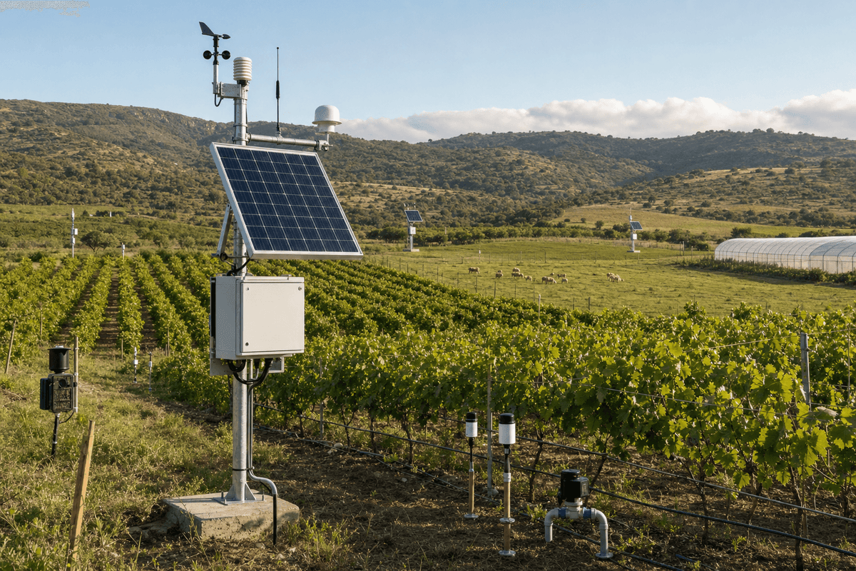 Complete Farm System 80ha - Professional IoT Monitoring for Mixed Farming deployed in an international application environment