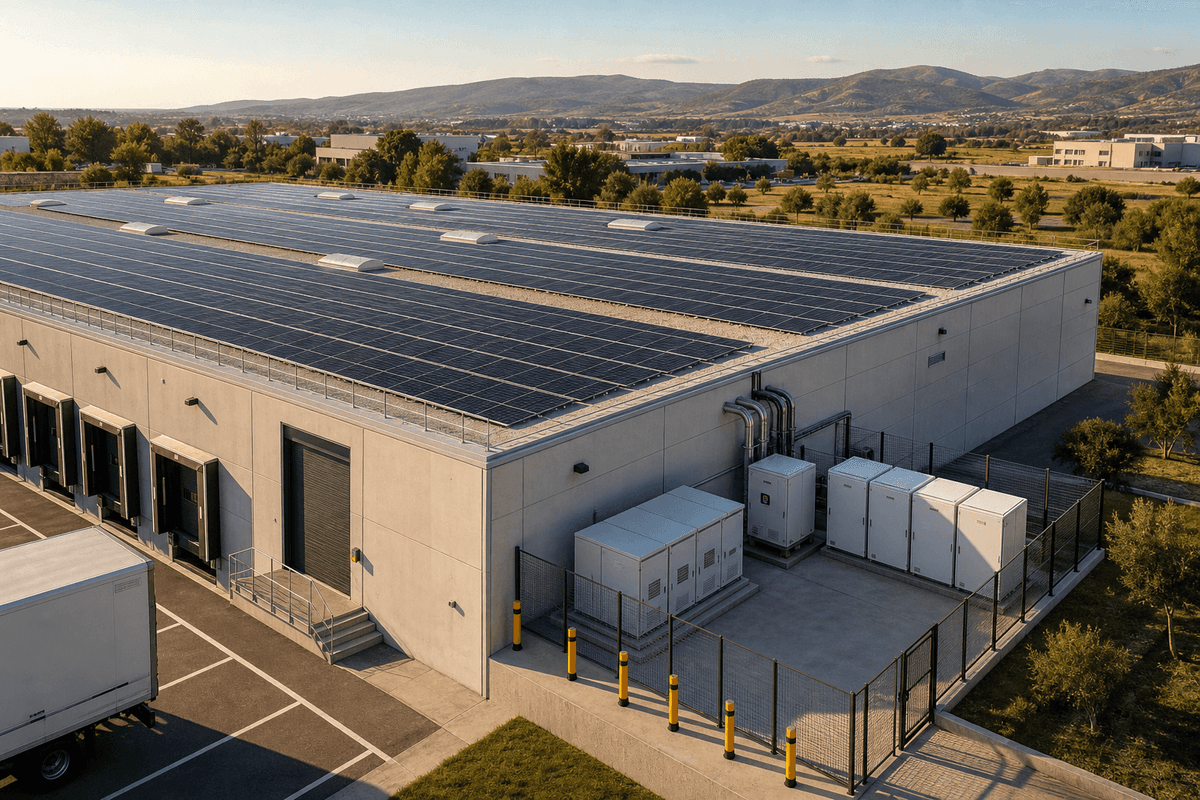 100kW + 200kWh Solar+Storage Commercial System - Peak Shaving & Energy Independence deployed in an international application environment