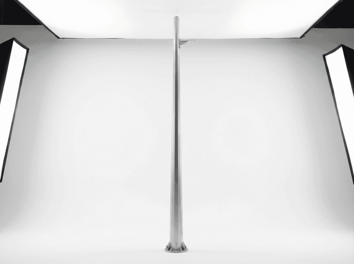 20m Flagpole Concealed Commercial District - 3-Antenna Stealth Tower deployed in an international application environment