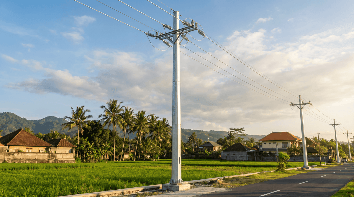 발리 전력 송전탑 시장 분석: 10kV 지자체 배전 구성 가이드