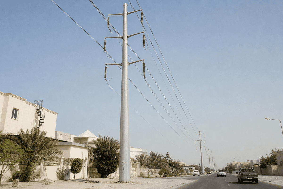 마나마 110kV 해안 백본 결정: 염분 공기 회랑을 위한 송전탑 구성