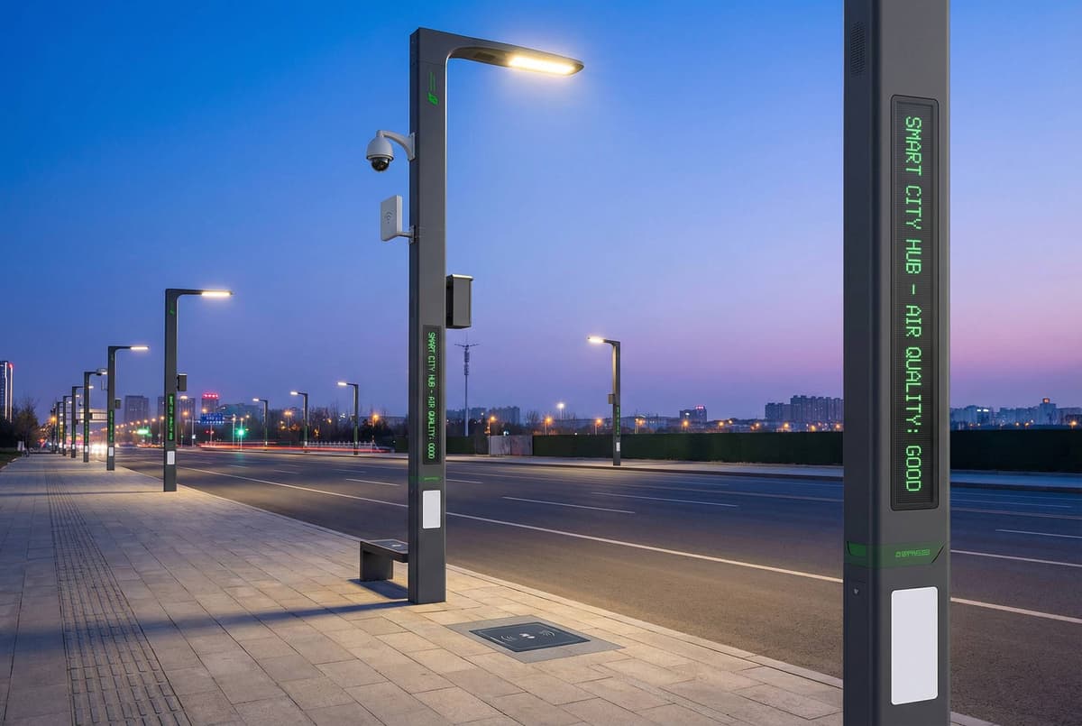 Lampadaire intelligent au Vietnam — $144,986 clé en main