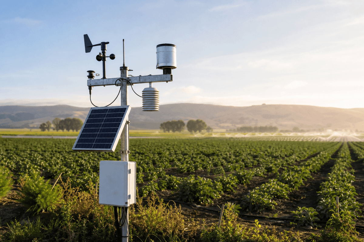 Guia de Fornecedores de Estações Meteorológicas Agrícolas