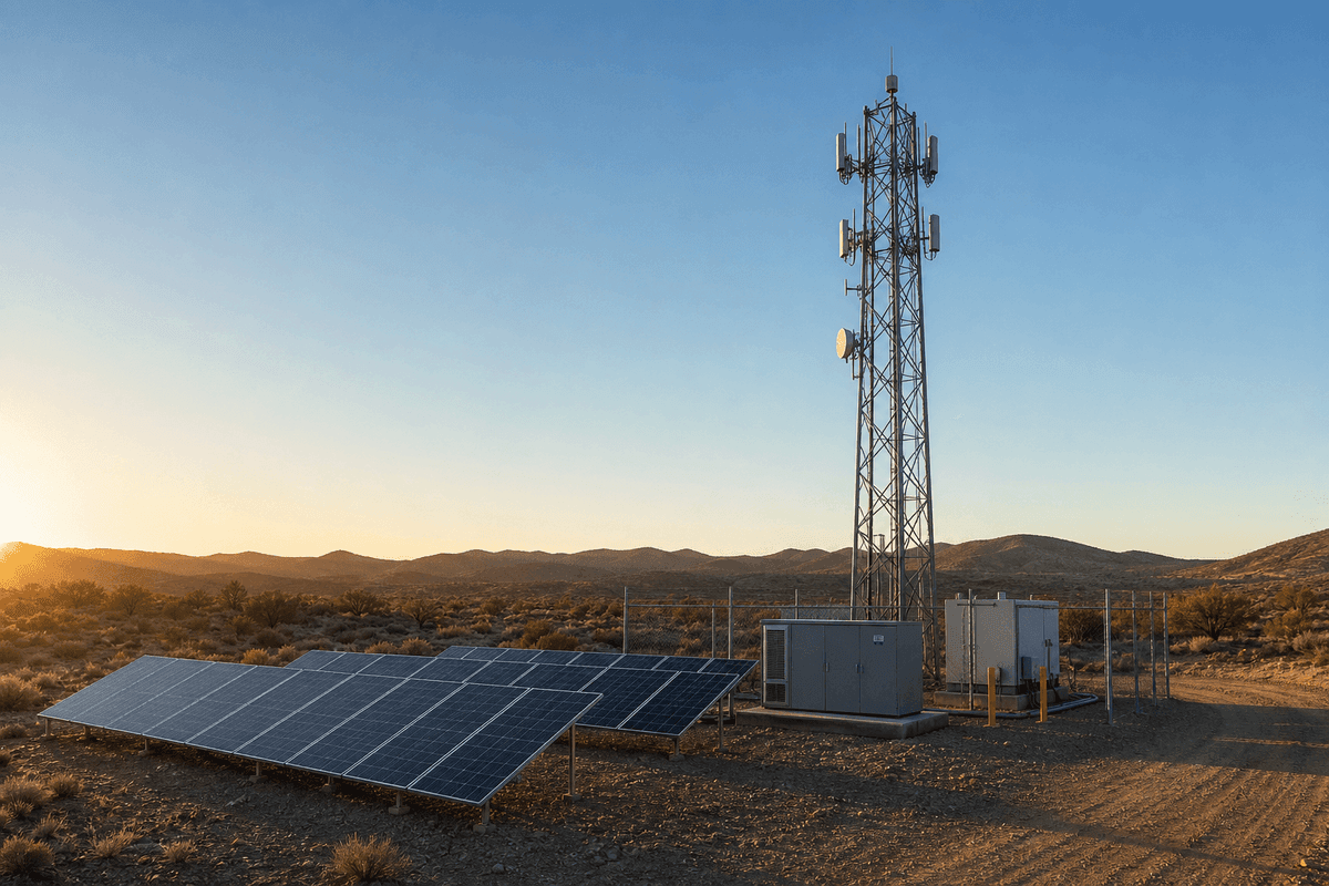 Rapport 2026 sur le déploiement des tours télécoms vertes : renouvelable…