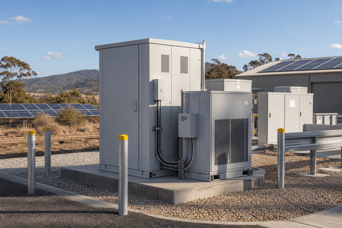100kWh Space-Constrained NCM Energy Storage System - High-Density Power deployed in an international application environment