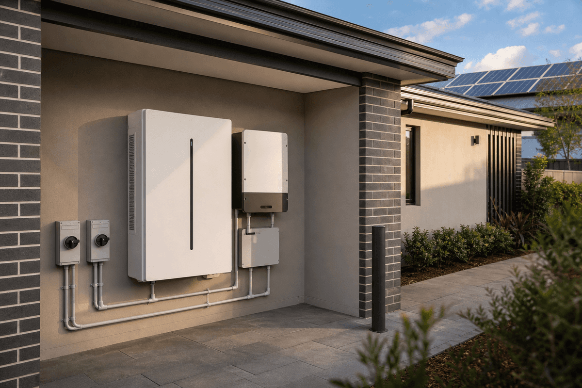 10kWh Residential Wall-Mounted LFP Battery Storage System deployed in an international application environment