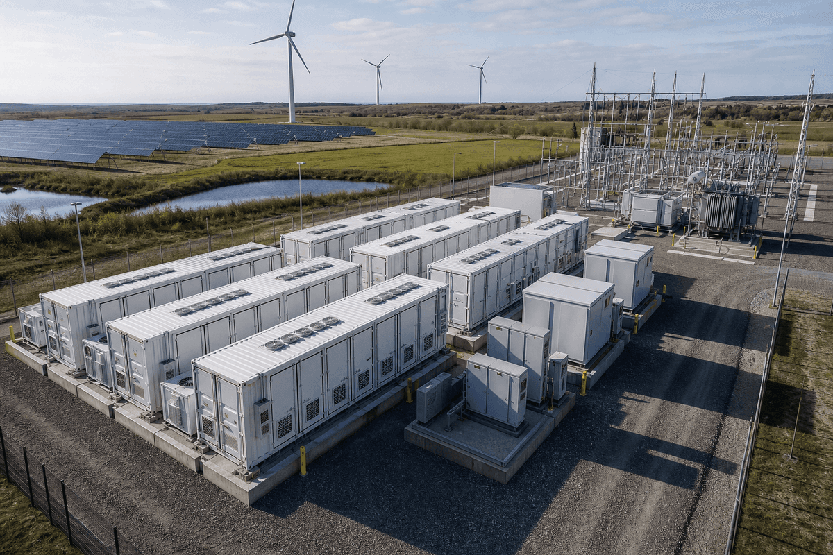 10MWh Grid Frequency Regulation BESS - 10MW/10MWh LFP Utility System deployed in an international application environment