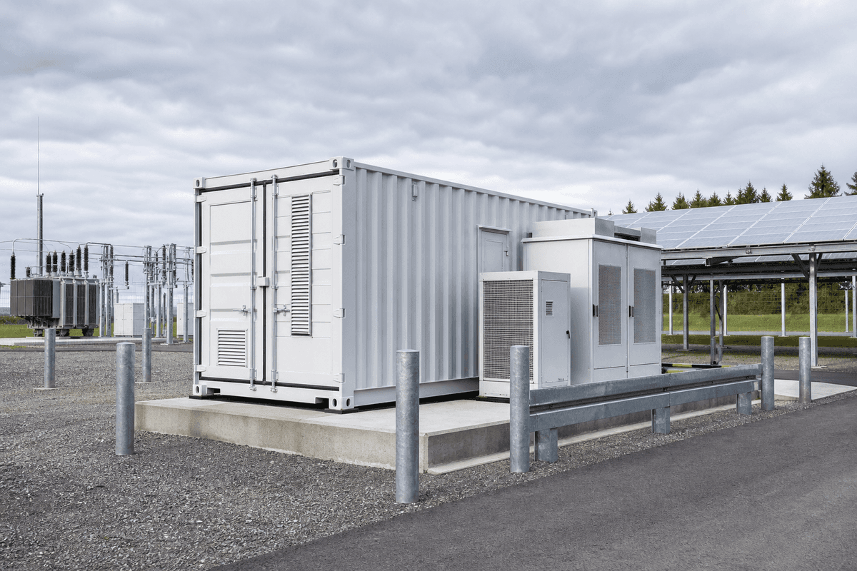 1MWh C&I Arbitrage LFP Container - 500kW 20ft BESS deployed in an international application environment