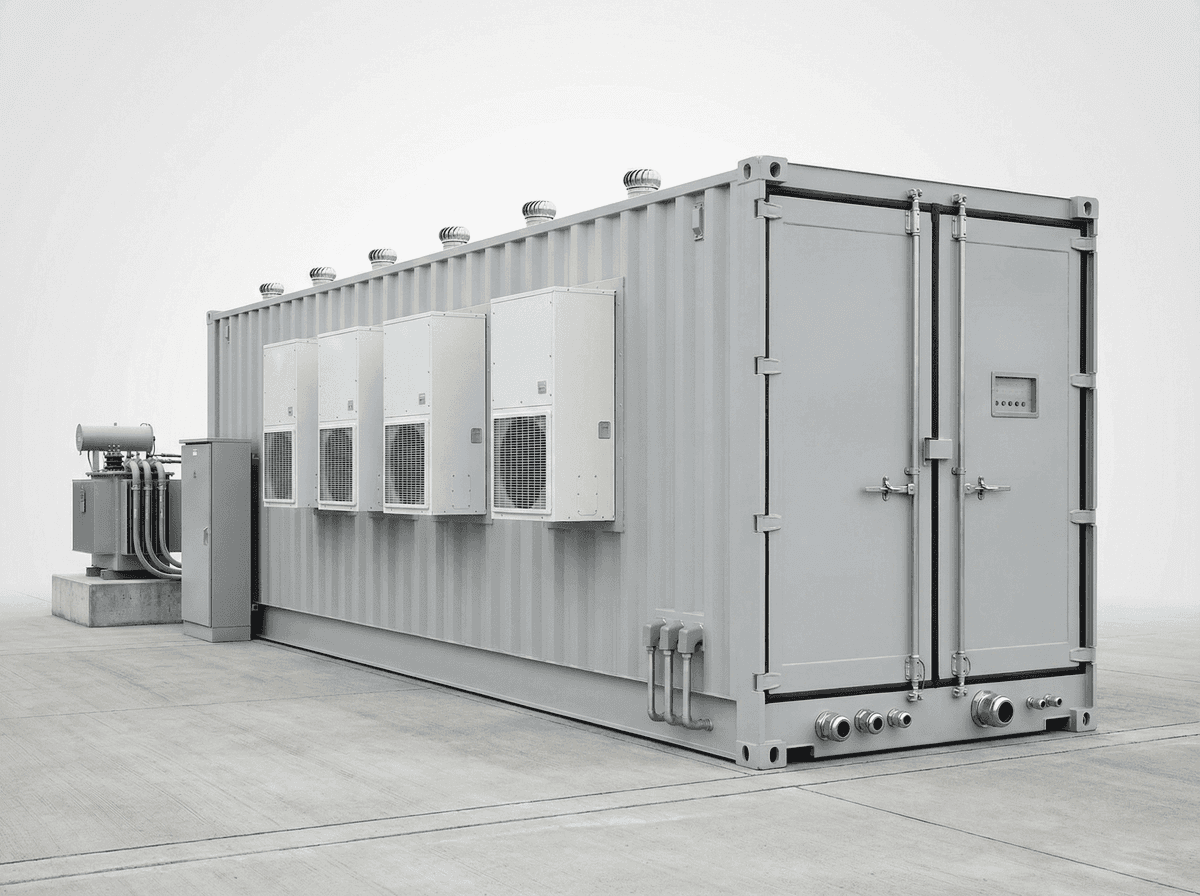 3MWh مزرعة رياح تكامل LFP - نظام تخزين طاقة BESS بقدرة 1.5MW deployed in an international application environment