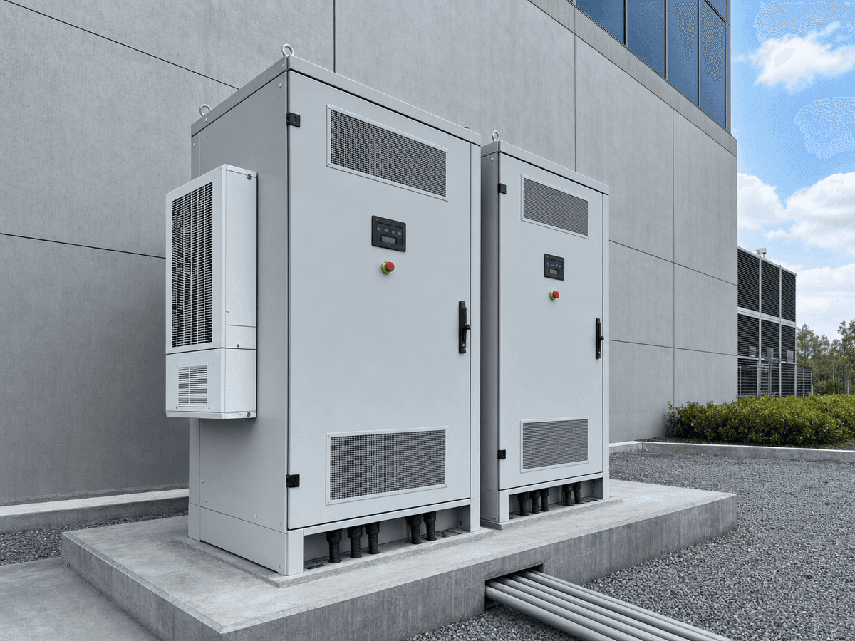500kWh 데이터 센터 UPS LFP - 500kW 1시간 BESS deployed in an international application environment