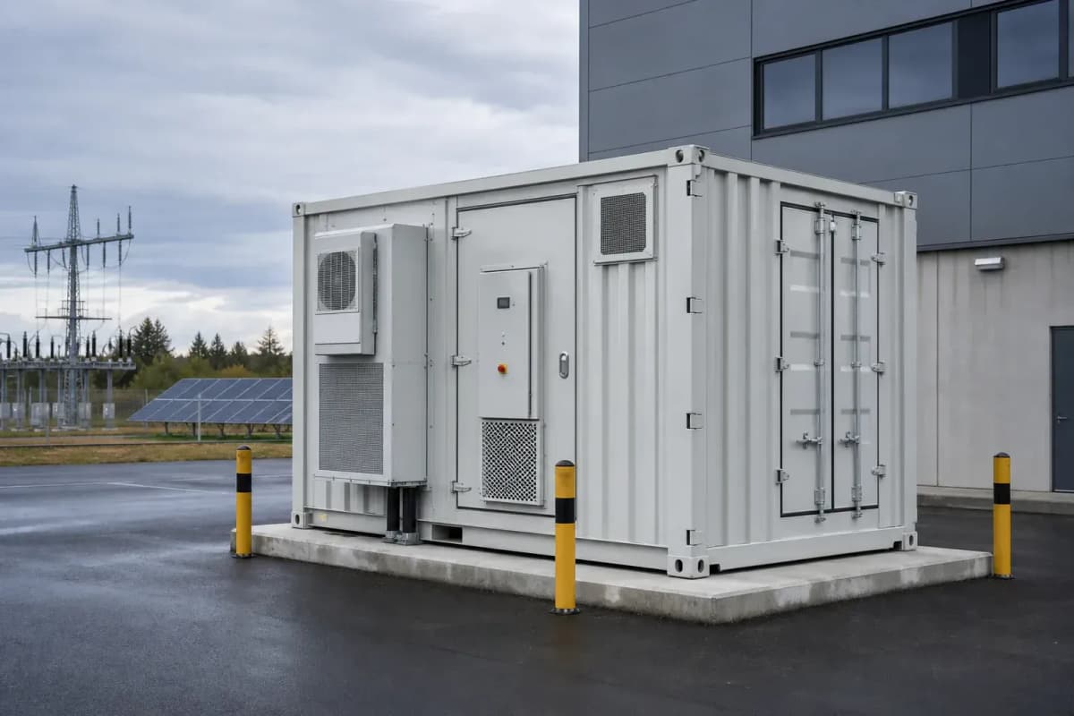 50kWh Frequency Regulation Hybrid LFP+Supercap BESS deployed in an international application environment