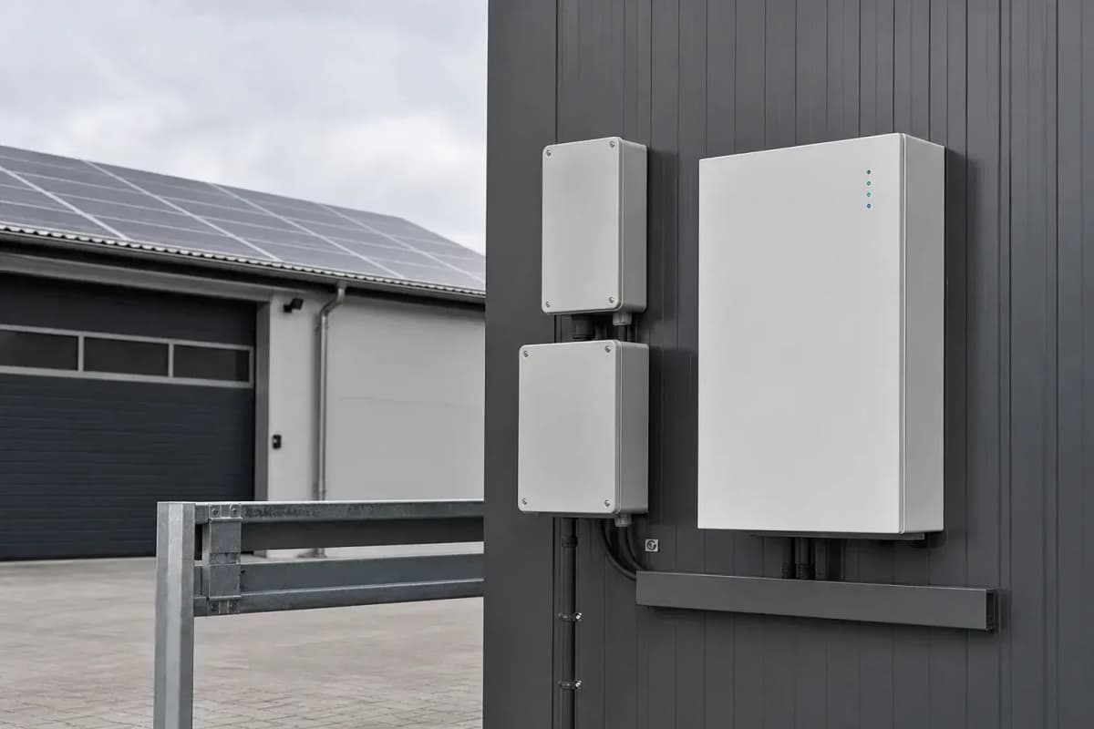 30kWh Self-Consumption Hybrid LFP+Supercap - 30kW Cabinet BESS deployed in an international application environment