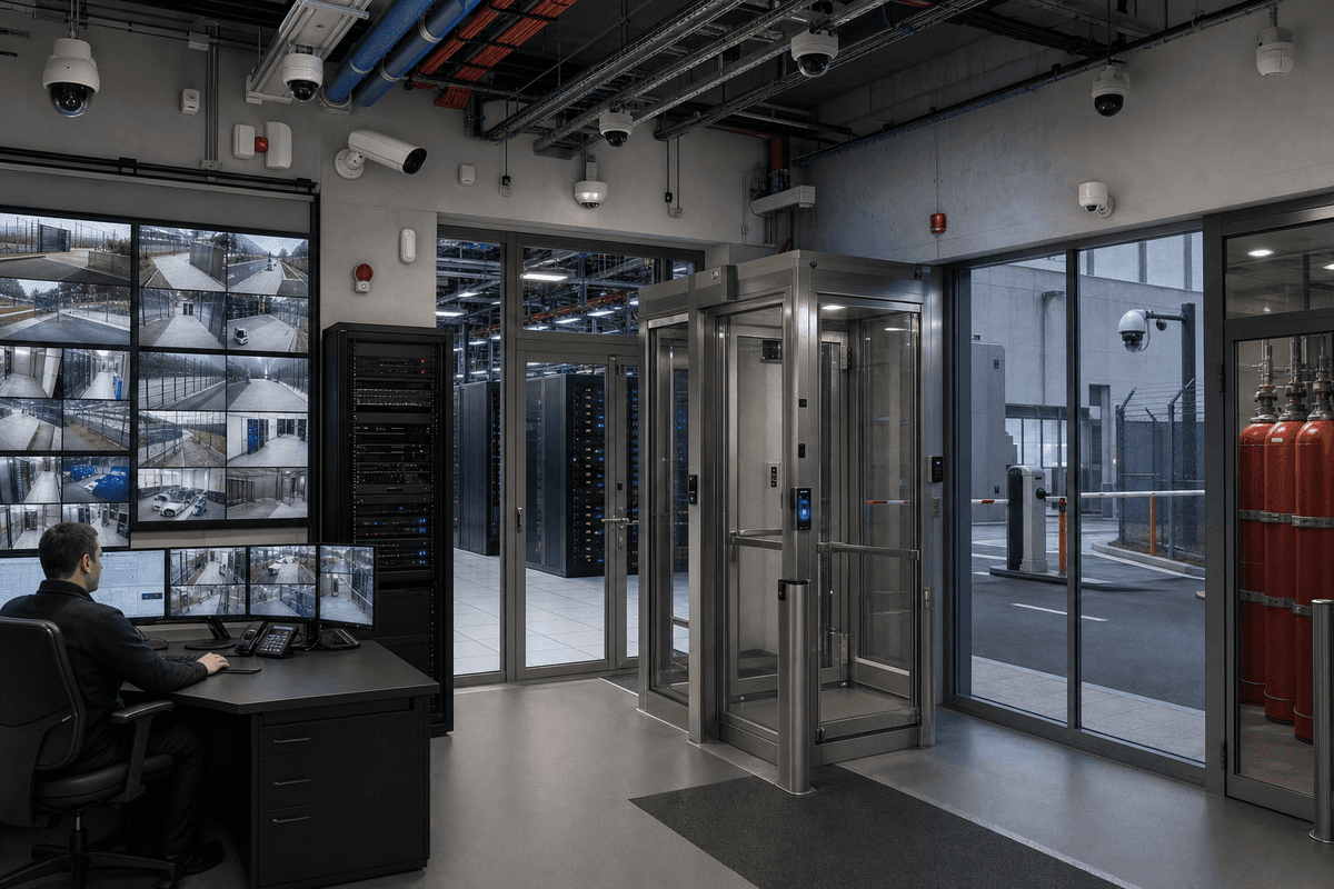 Data Center 32-Zone High Security - Multi-Layer Defense System deployed in an international application environment