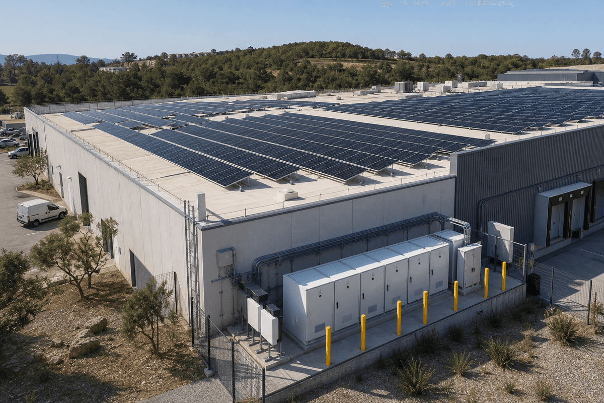 100kW + 200kWh Commercial Solar+Storage System - Peak Shaving & Energy Independence deployed in an international application environment