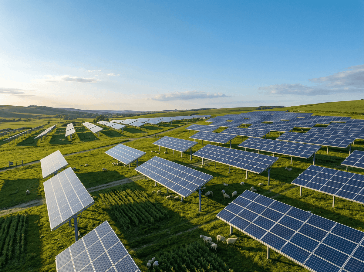 Montaje en Suelo Pastoral-Solar de 1MW - Seguidor Bifacial 1 Eje deployed in an international application environment