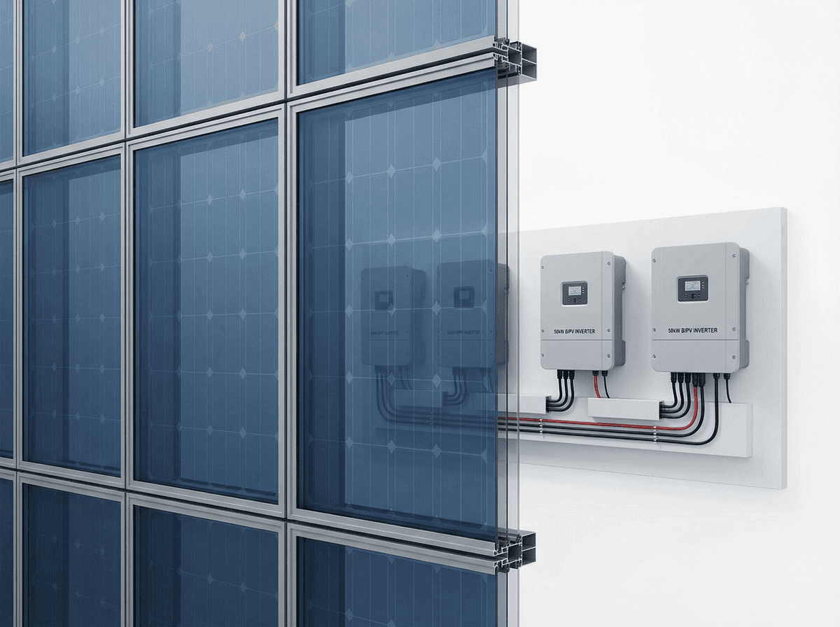 Sistema Solar BIPV Integrado en Edificios de 50kW — Elegancia Arquitectónica y Generación de Energía Comercial deployed in an international application environment
