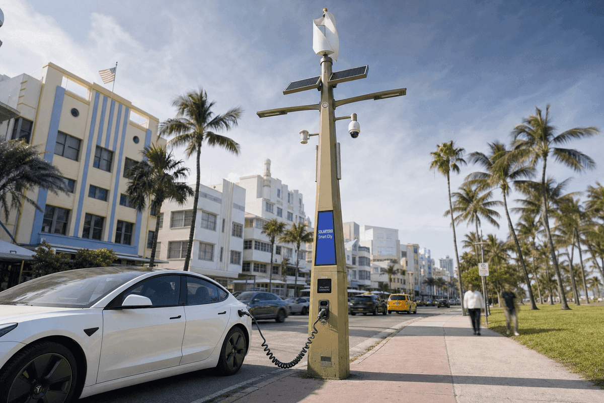 Analyse du marché des Smart Streetlight à Athènes : guide de configuration hybride 9m à 122 unités