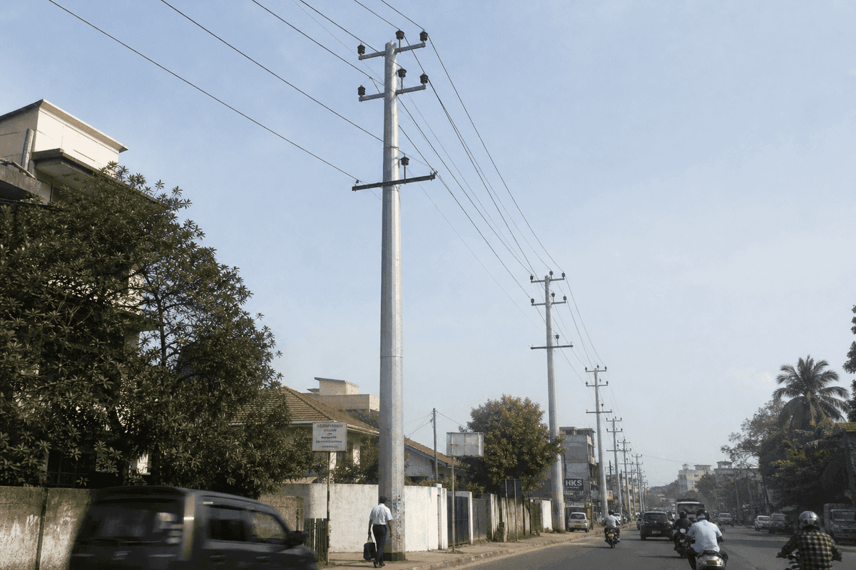 Colombo 송전 타워 시장 분석: 35kV 도시 배전 구성 가이드