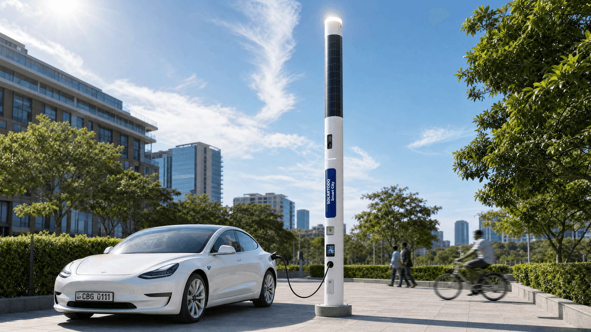 コロンボ スマート街路灯 市場分析:Ø219mm フラッシュ一体型ポール構成ガイド 都市回廊向け