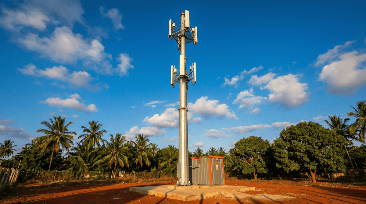 Despliegue de Torre Telecom de 30 m con 33 Unidades en Mombasa, Kenia mediante Torres Monopolo de Acero (TIA-222-H)