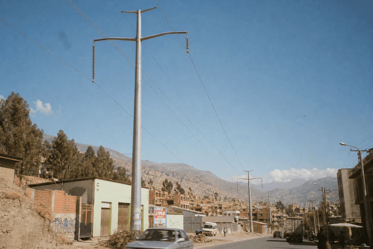 La Paz高地220kV基幹制約:送電鉄塔構成ガイド