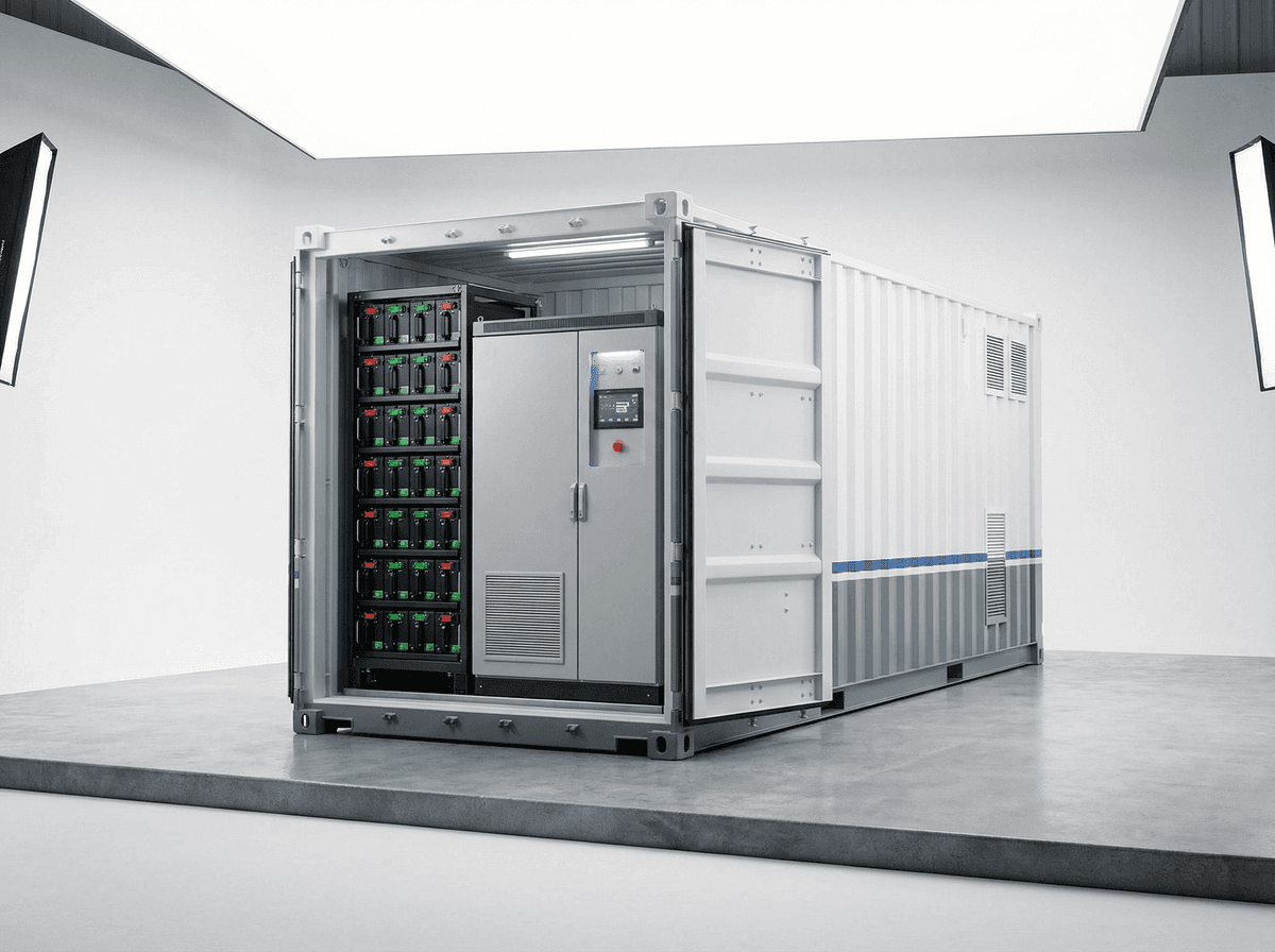 LFP Battery Storage for Industrial Microgrids