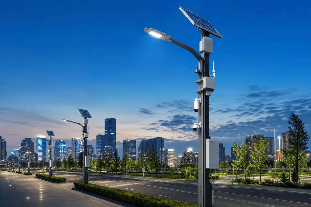 Conectividad de alumbrado público inteligente: LoRaWAN vs NB-IoT vs 4G