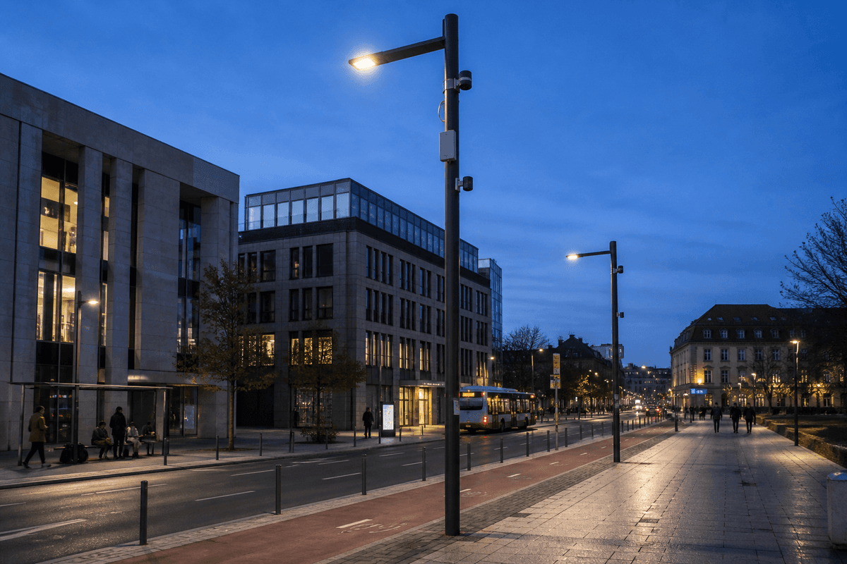 Análise de TCO da iluminação inteligente municipal 2026: cidade europeia…
