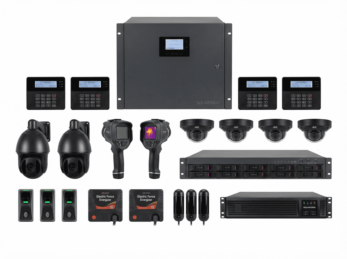Engineering a 14-in-1 Solar-Powered Security System