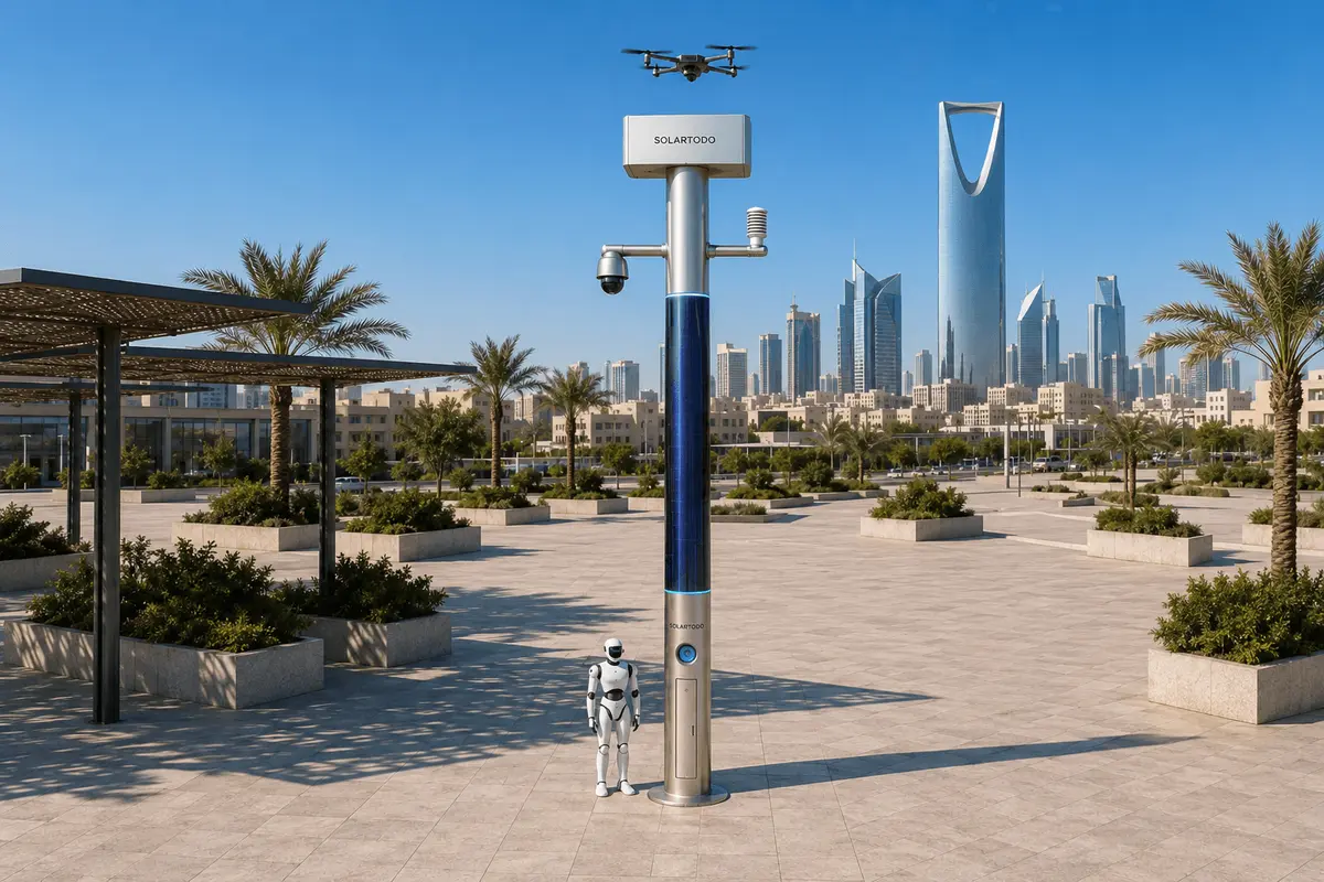 バンコク港湾隣接エリアの大規模イベント夜間対応における SOLARTODO Sentinel Sky Hub