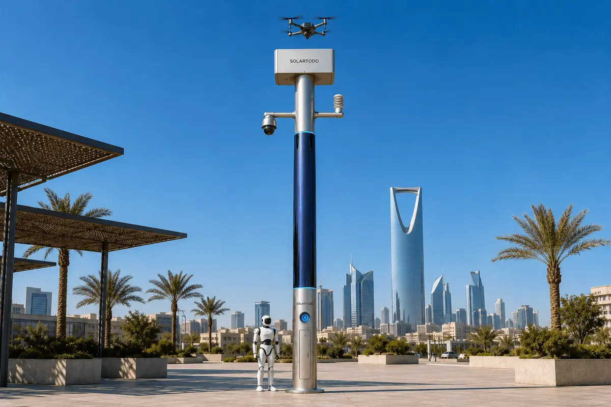 Estudo de Caso de Preenchimento Pós-Desastre em Manama: SOLARTODO Sentinel Sky Hub para Inspeção em Baixa Altitude