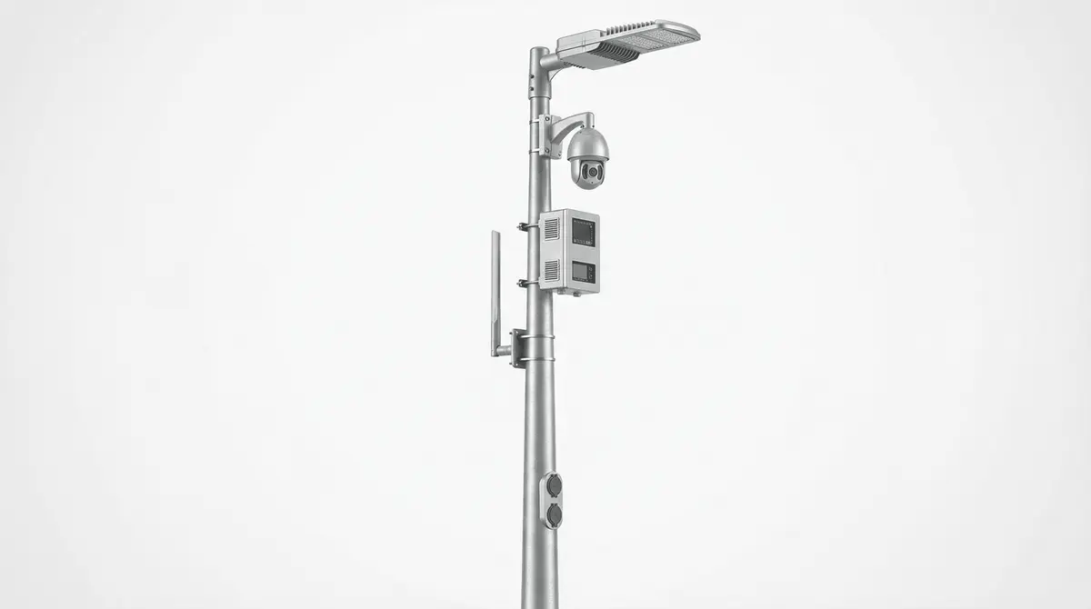 Smart solar streetlight systems для парков: экономия